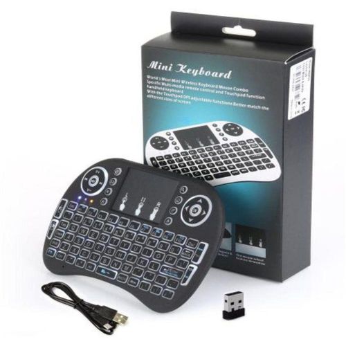 MINI TECLADO INALAMBRICO - ILUMINADO