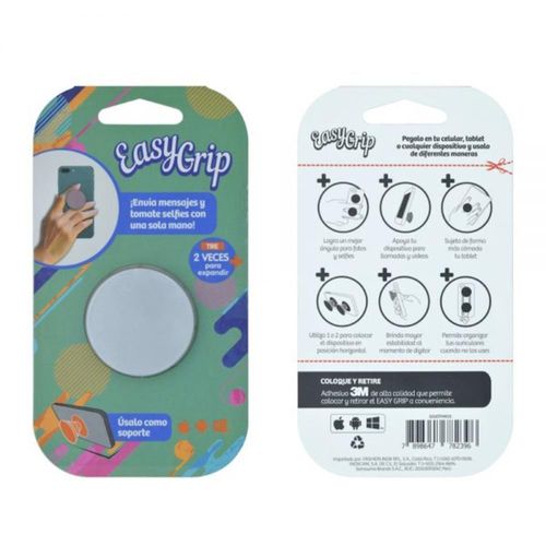 EASY GRIP PLATEADO