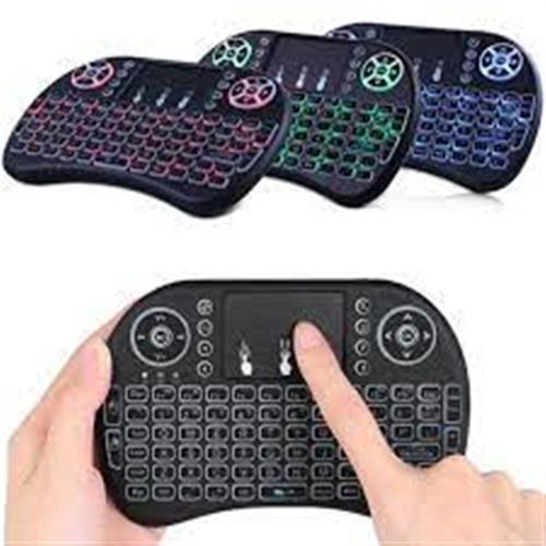 Mini Teclado Retroiluminado para TV