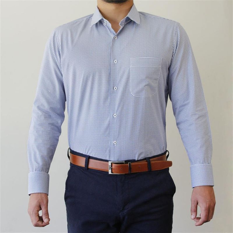 camisa-sport-100--algodon-blanca-con-diseño-azul-M