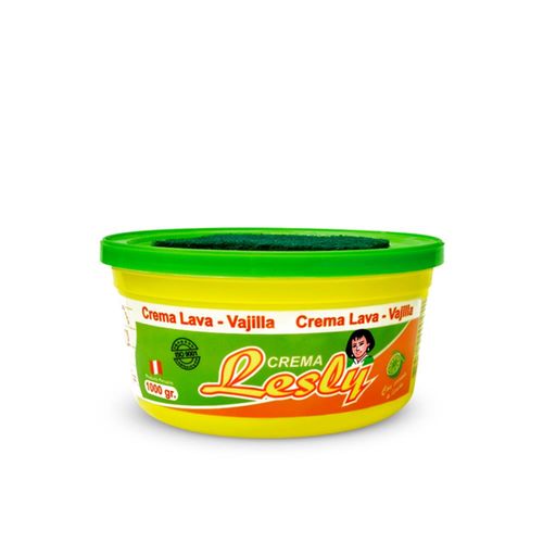 LAVAVAJILLA CREMA LESLY 1 KG LIMON