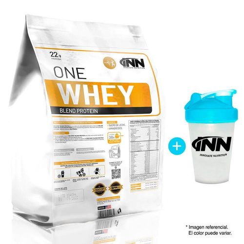 PROTEÍNA INN ONE WHEY BLEND PROTEIN 3KG CHOCOLATE + SHAKER