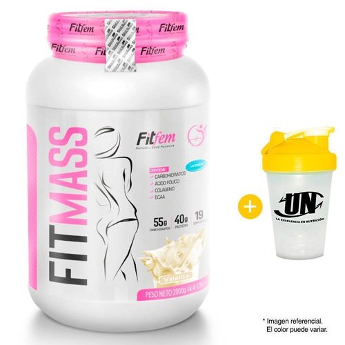 Proteína Fitfem Fit Mass 2kg Vainilla