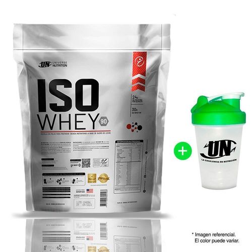 Proteína Universe Nutrition Iso Whey 90 5kg Cookies & Cream + Shaker