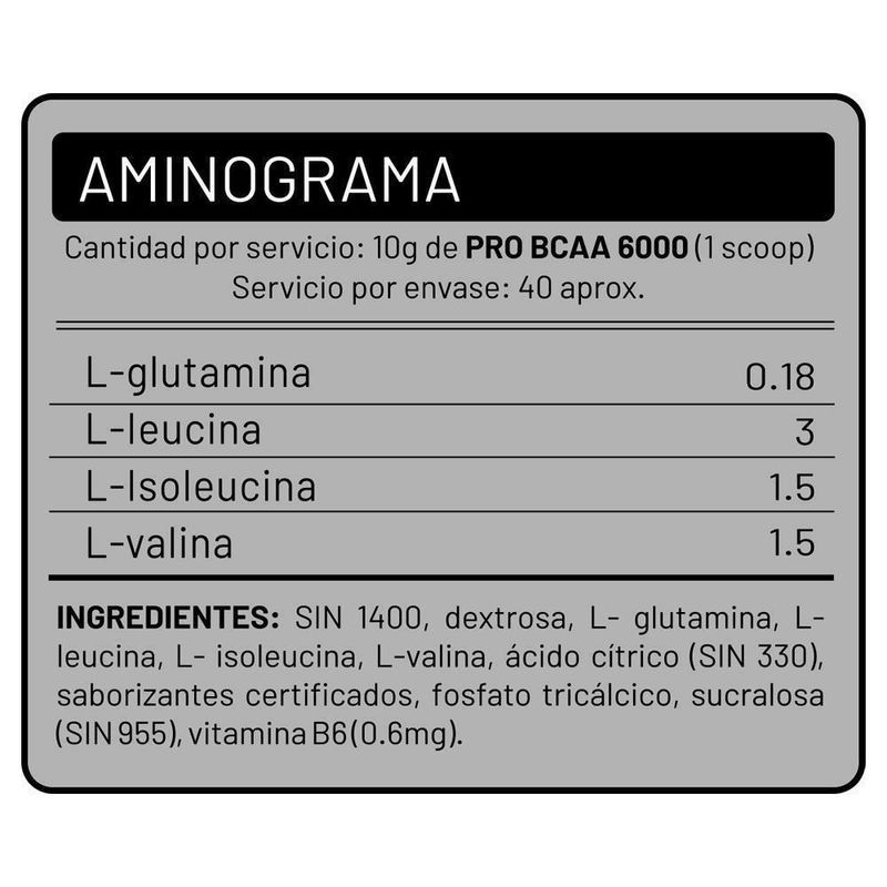Aminoacido-Universe-Nutrition-Pro-Bcaa-6000-500gr-Naranja