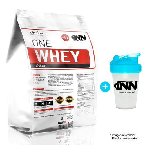 PROTEÍNA INN ONE WHEY ISOLATE 5KG CHOCOLATE + SHAKER