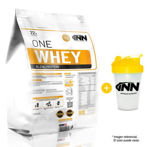 PROTEÍNA INN ONE WHEY BLEND PROTEIN 3KG VAINILLA + SHAKER