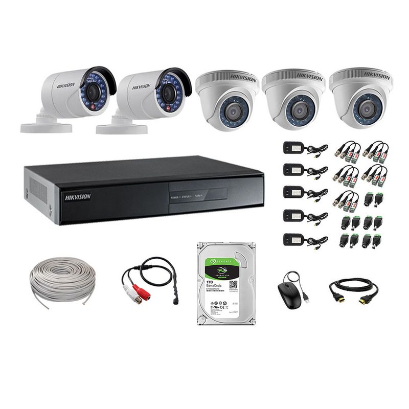Kit-5-Camaras-de-Vigilancia-Hikvision-Hd-720P-1Tb-P2p-Kit-de-Microfono