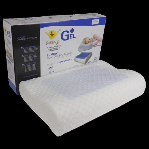 Almohada Viscoelástica Cervical con Gel