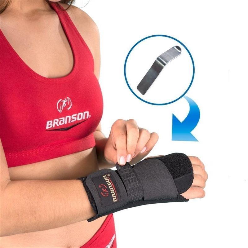 Muñequera-Bilateral-Branson-Negro-Talla-S