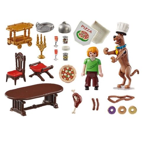 Set De Juego Playmobil Scooby-Doo! Cena Con Shaggy