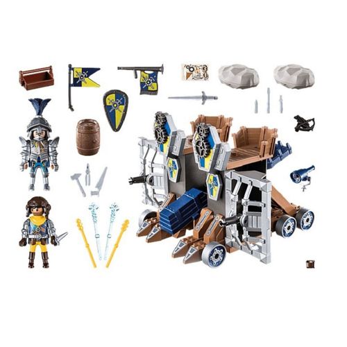 Set De Juego Playmobil Fortaleza Móvil Novelmore