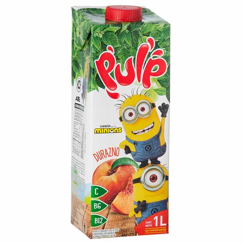 Bebida PULP Durazno Caja 1L