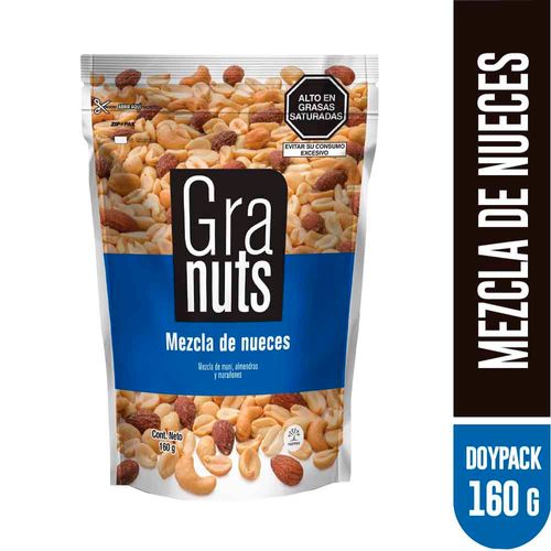 Mezcla GRANUTS Nueces Bolsa 200g