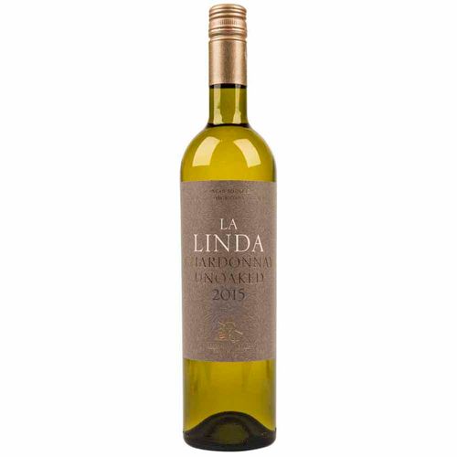 Vino LA LINDA Chardonnay Botella 750ml