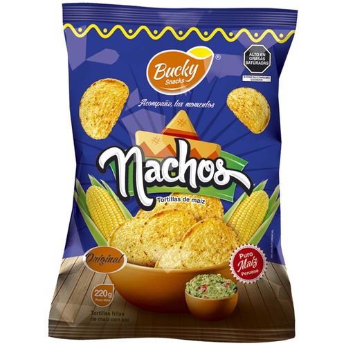 Nachos BUCKY Bolsa 220g