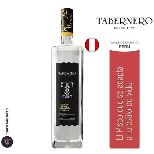 Pisco TABERNERO Acholado Botella 700ml