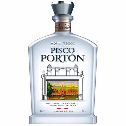 Pisco PORTON Mosto Verde Albilla Botella 750ml