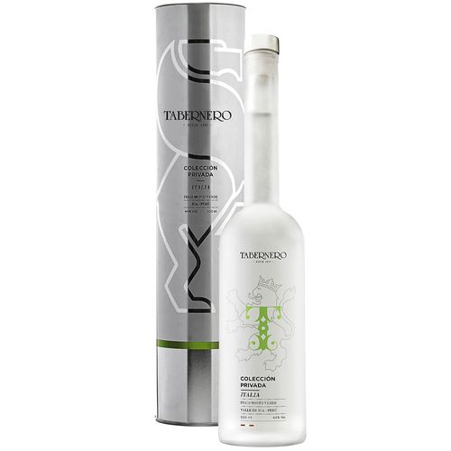 Pisco TABERNERO Colección Privada Mosto Verde Italia Botella 500ml