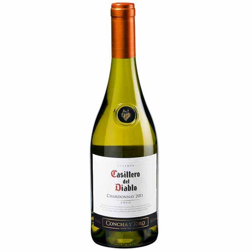 Vino CASILLERO DEL DIABLO Chardonnay Reserva Botella 750ml