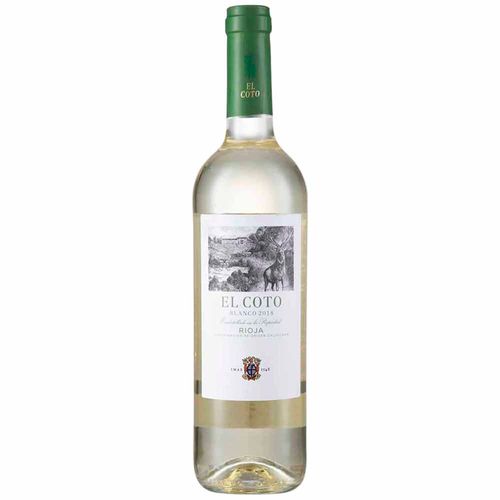 Vino Blanco EL COTO Botella 750ml