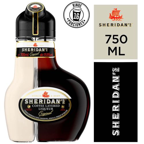 Licor de Crema SHERIDAN'S Botella 750ml