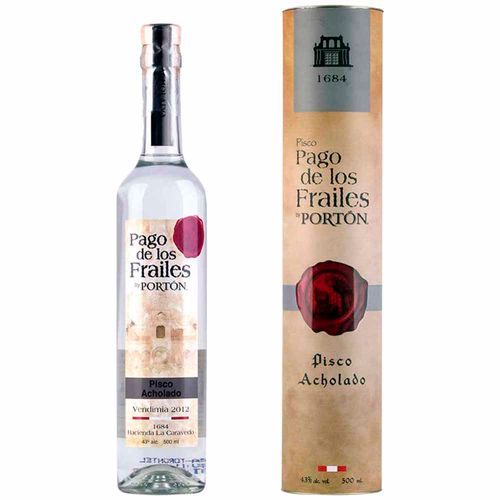 Pisco PAGO DE LOS FRAILES Acholado Botella 500ml