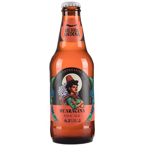 Cerveza SIERRA ANDINA Huaraz Botella 330ml