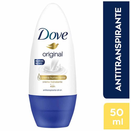 Desodorante en Roll On para Mujer DOVE Original Frasco 50ml