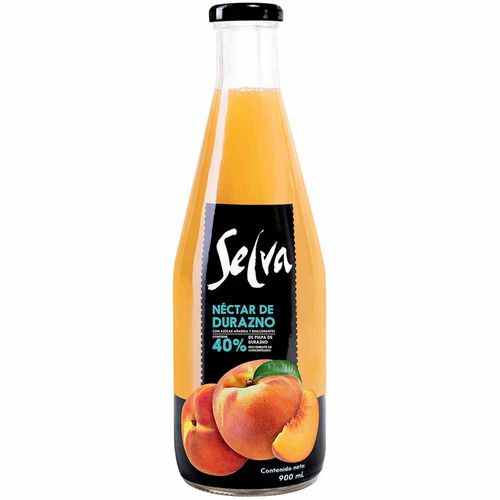 Néctar SELVA Durazno Premium Botella 900ml