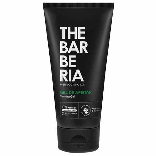 Gel de Afeitar THE BARBERIA Aloe Vera y Cúrcuma Tubo 150ml