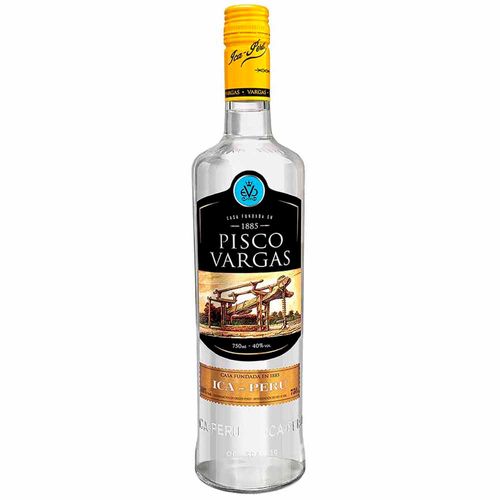 Pisco PISCO VARGAS Puro de Ica Botella 750ml