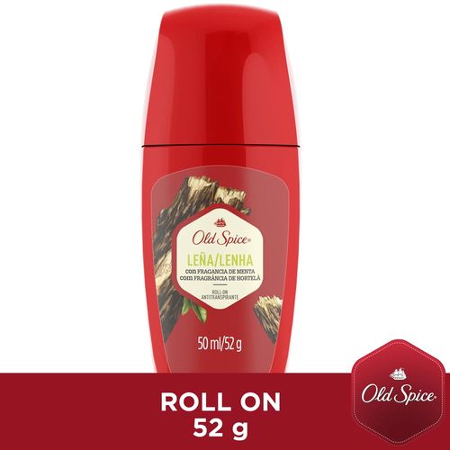 Desodorante en Roll On para Hombre OLD SPICE Leña Frasco 50ml