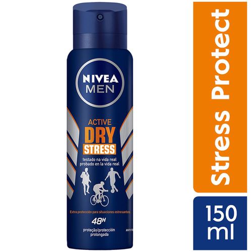 Desodorante en Aerosol para Hombre NIVEA Stress Protect Frasco 150ml