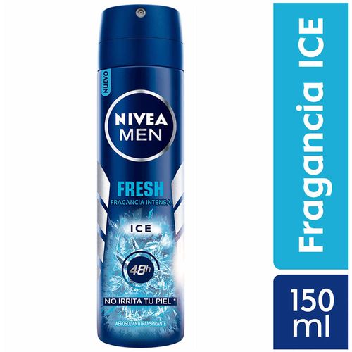 Desodorante en Aerosol para Hombre NIVEA Ice 48H Spray 150ml