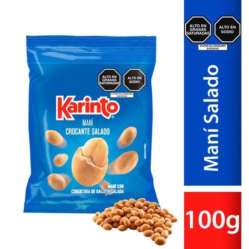 Maní KARINTO Engalletado Salado Bolsa 100g