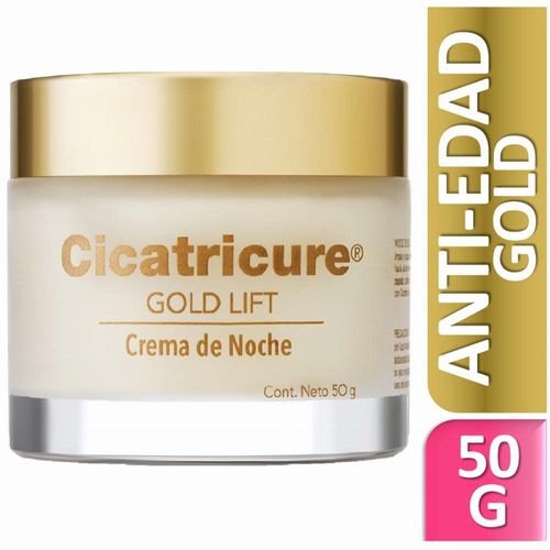 Crema Antiarrugas CICATRICURE Gold Lift Noche Frasco 50gr