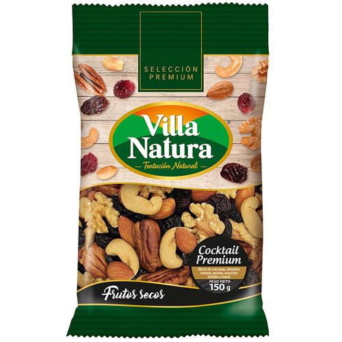 Frutos Secos VILLA NATURA Premium Cocktail Bolsa 150g