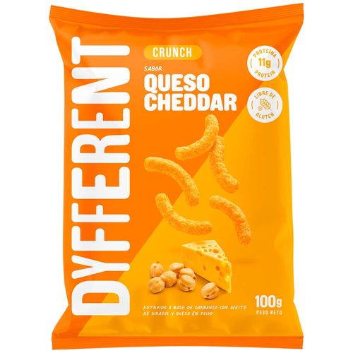 Crunch de Garbanzo DYFFERENT Cheddar Bolsa 100g