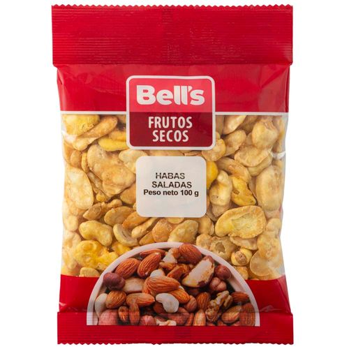 Piqueo BELL'S Habas saladas Bolsa 100Gr