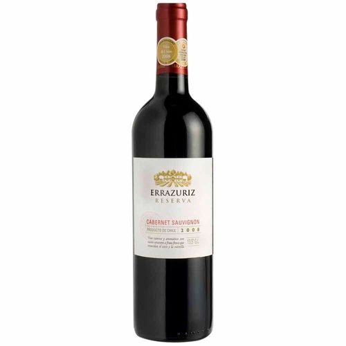 Vino ERRAZURIZ Reserva Cabernet Sauvignon  Botella 750ml