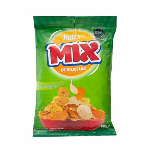 Piqueo BELL'S Papas Camotes y Plátanos Fritos Bolsa 220g