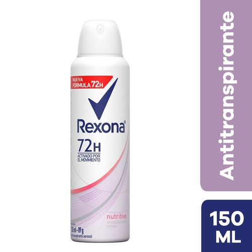 Desodorante en Aerosol para Mujer REXONA Nutritive Frasco 105ml