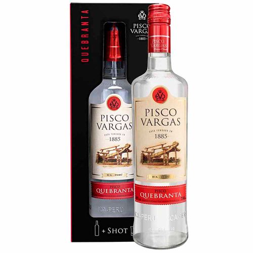 Pisco VARGAS Reserva Privada Quebranta Botella 750ml