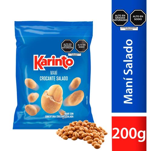 Maní KARINTO Engalletado Salado Bolsa 200g