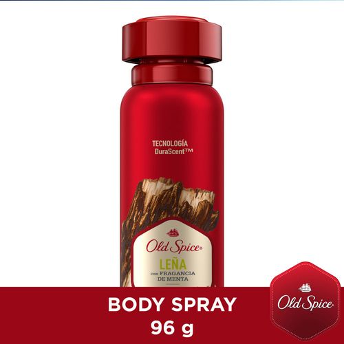 Desodorante Body Spray en Aerosol para Hombre OLD SPICE Leña Frasco 150ml