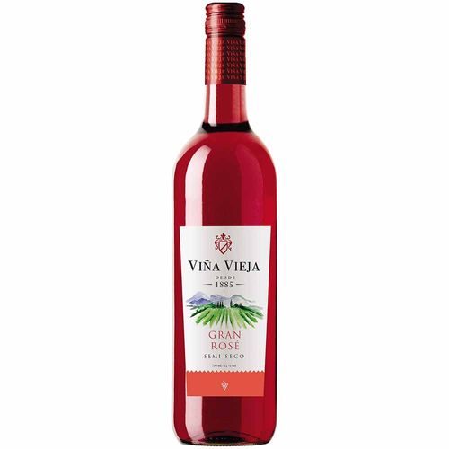 Vino VIÑA VIEJA Gran Rosé Semi Seco Botella 750ml