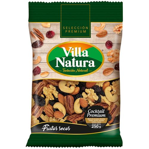 Cocktail Piqueos Premium VILLA NATURA Bolsa 250g