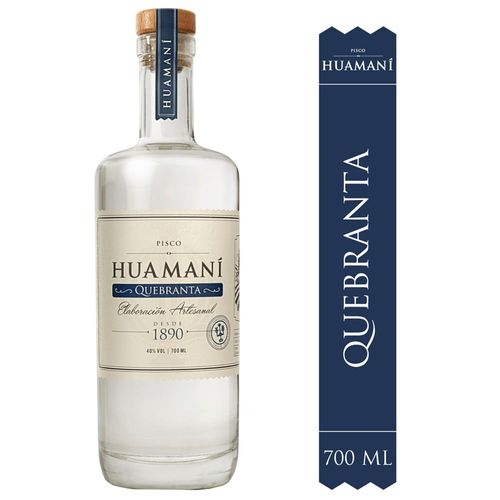 Pisco HUAMANÍ Quebranta Botella 700ml