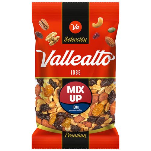 Piqueo VALLE ALTO Frutos secos con almendras Bolsa 150Gr